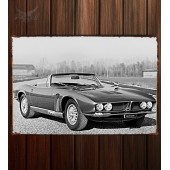 Металлическая табличка Iso Grifo Spider